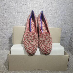 Rothy's The Loafer Red Zebra Shoes Women's Size US 7, 8, 8.5, 9.5, 10, 10.5